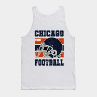 Chicago Retro Football Tank Top